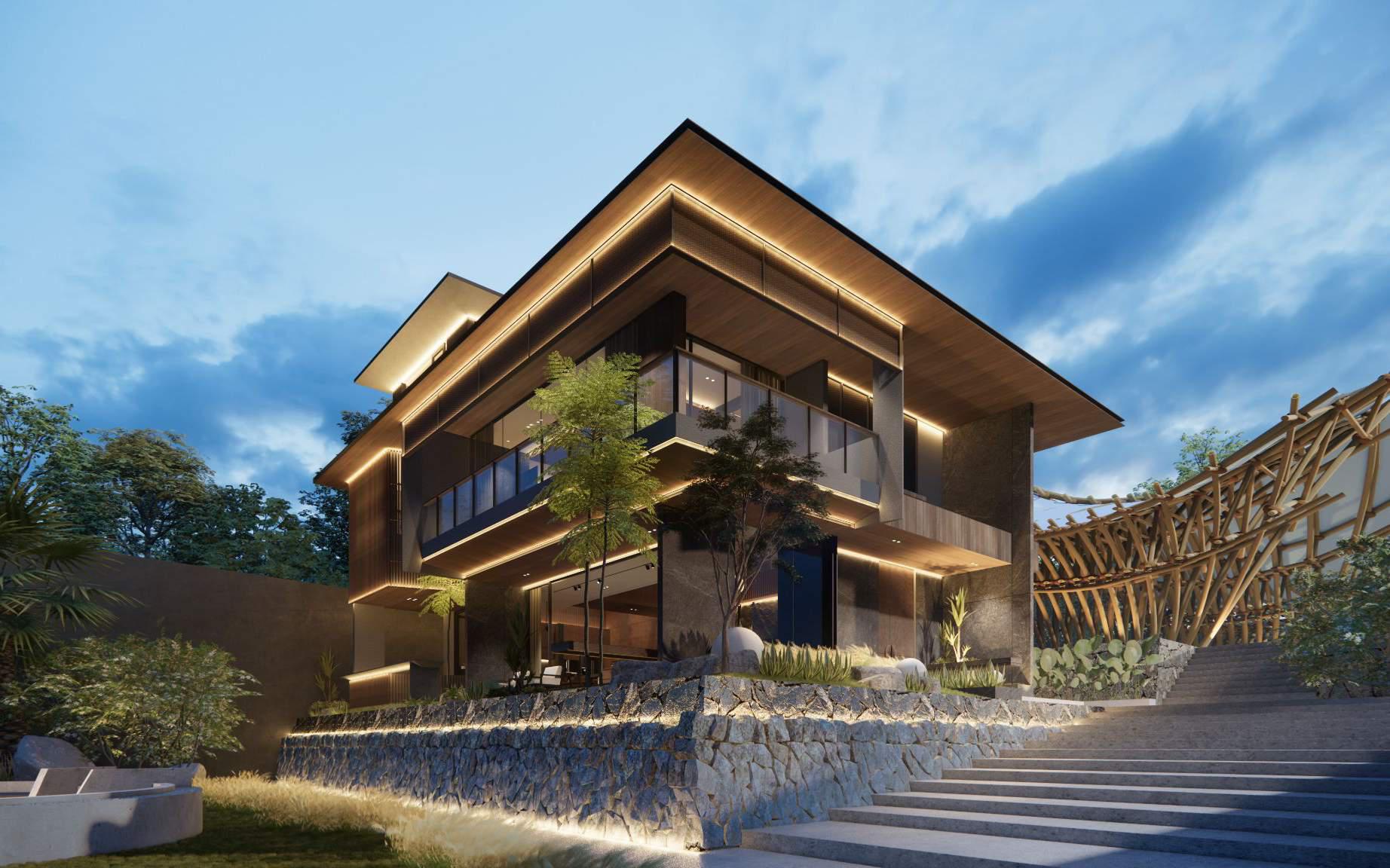 Bogor AA Main Facade design